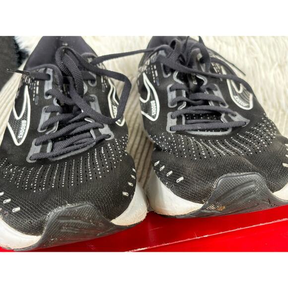Brooks Glycerin 20 Sneakers Men Size 12.5 Shoes Running Black White Mesh Fit2Run main image 7